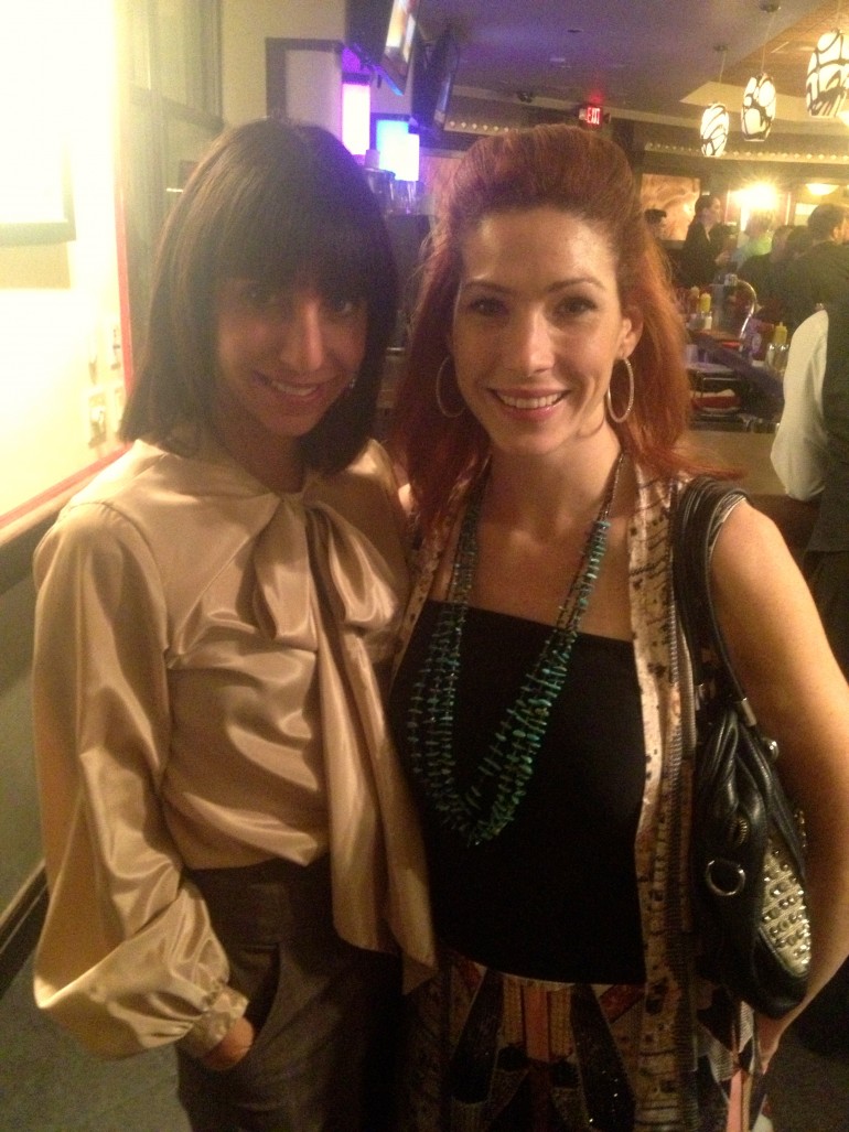 Paula Taylor and Allie Ollie at after party for Tucson Fashion Week