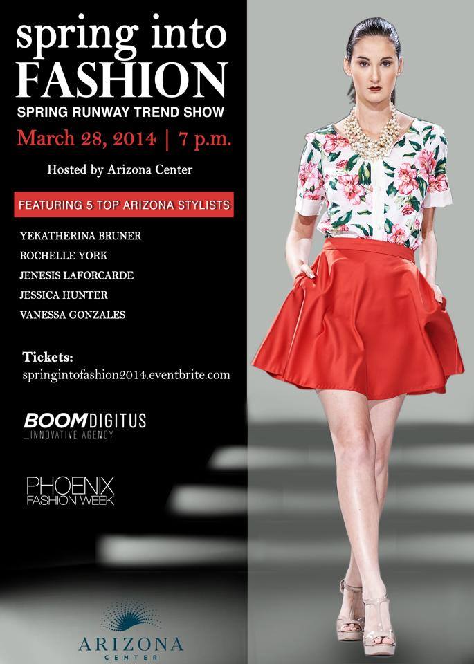 Spring into Fashion event presented by Phoenix Fashion Week and showcasing Allie Ollie Boutiques